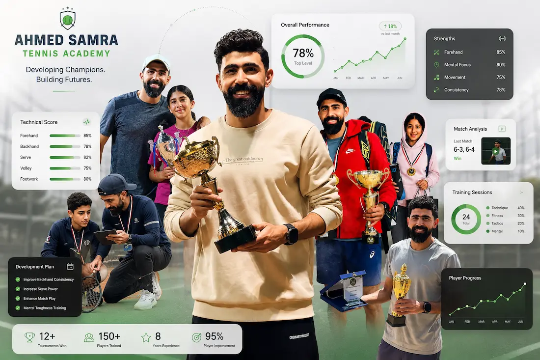 Ahmed Samra Tennis Player Portal